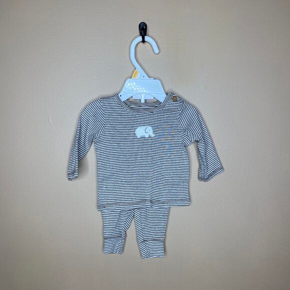 Adorable Baby Boys Newborn 100% Cotton Carter's 3 Outfits - Picture 13 of 16